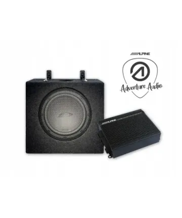 WZMACNIACZ I SUBWOOFER BASOWE ALPINE VOLKSWAGEN T6 200mm MOC 100W ZESTAW