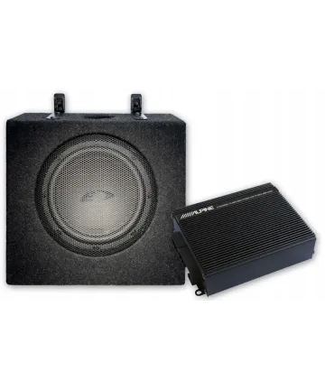 WZMACNIACZ I SUBWOOFER ALPINE MERCEDES SPRINTER 907/910 200mm MOC 550W+180W