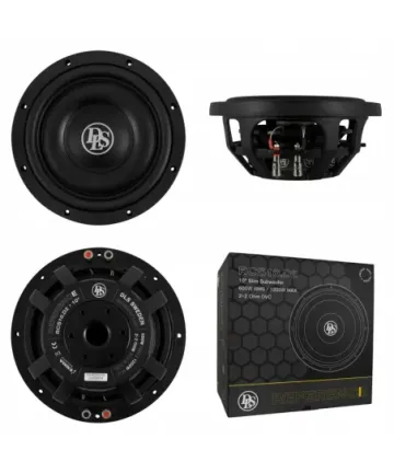 GŁOŚNIKI SAMOCHODOWE DLS RCS10.D2 AUDIO 600W 250MM JEDNODROŻNE