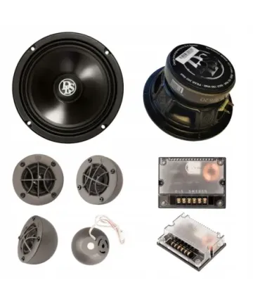 GŁOŚNIKI SAMOCHODOWE DLS RZ6.2Q AUDIO SYSTEM 100W 165MM DWUDROŻNE