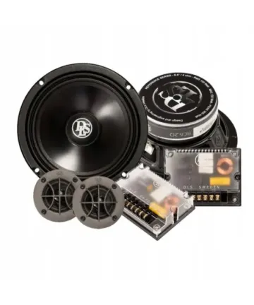 GŁOŚNIKI SAMOCHODOWE DLS RZ6.2Q AUDIO SYSTEM 100W 165MM DWUDROŻNE