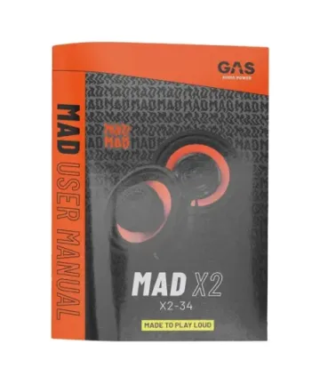 Głośnik koaksjalny 3,5" GAS MAD X2-34