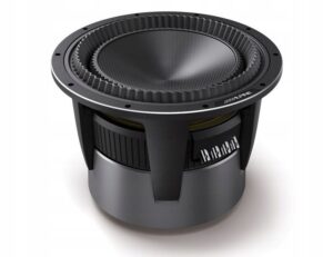 subwoofer zmienia część sygnału audio w najniższe tony