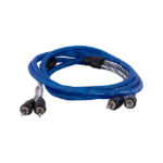 Przewód RCA 2m OFC AutoConnect RCAL22 niebieski