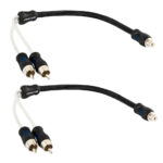 Rozgałęźnik RCA 1F-2M 0,3m AutoConnect RCAYL3M