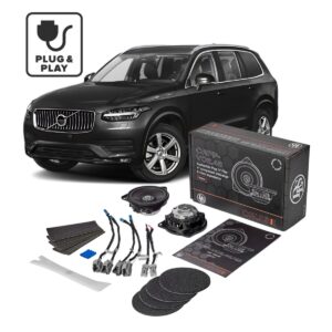 Zestaw głośników DLS Plug&Play do nowszych Volvo High Performance - przód i tył