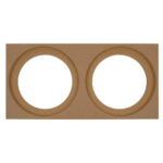 Front subwoofera MDF  2x8" AutoConnect PLATE8