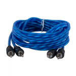 Przewód RCA 2m CCA AutoConnect RCAL12 niebieski