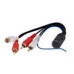 Adapter RCA do wzmacniacza Volvo VO01FDMR