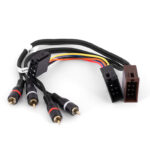 Adapter RCA do wzmacniacza AutoConnect SA01ISO do Saab 9-3/9-5