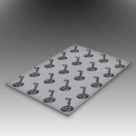 PCP1002 OPTISOUND PARAMAT ANTI VIBR PAD 2.1mm
