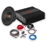 Zestaw basowy GAS MAD S2-10D2 + BASSHABIT REBEL RA1200W + okablowanie PWK10OFC