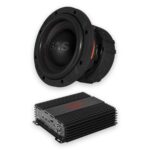 Zestaw basowy 600W – GAS MAX S1-6D1 + Bass Habit REBEL RA1200W
